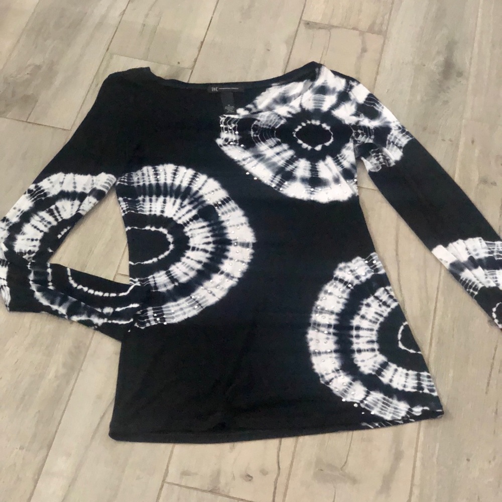 🍀 4/$35 INC: Tie-Dye long sleeve shirt